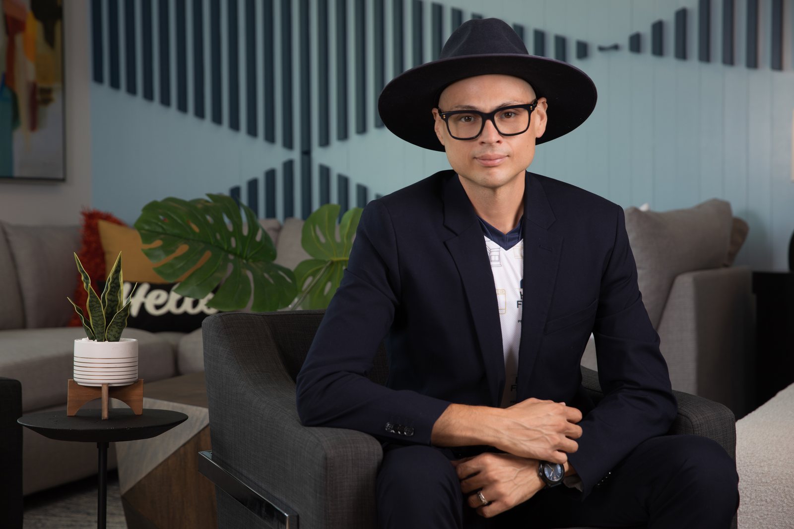 Marlon Mora, founder of Hat Fella Productions